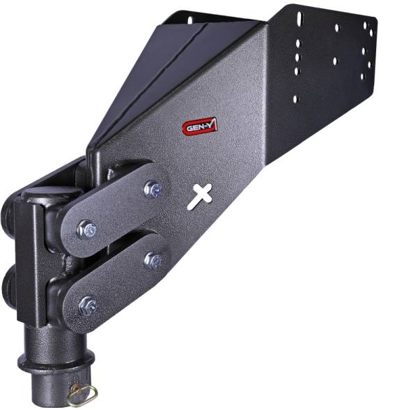 GEN-Y Hitch - GEN-Y Hitch Executive Torsion-Flex Manual Latch 5th Wheel to Gooseneck 2-5/16in Coupler (1.5K-3.5K PW) - GH-8045