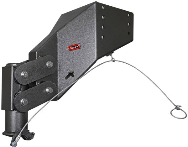 GEN-Y Hitch - GEN-Y Hitch Executive Torsion-Flex Auto Rhino 5th Wheel Pin Box Rep w/Gooseneck 2-5/16in Coupler - GH-8076AL