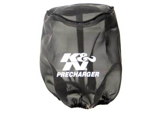 K&N Engineering - K&N Engineering Precharger Tapered Air Filter Wrap Black 6in Height / 6in Diameter - 22-8033PK