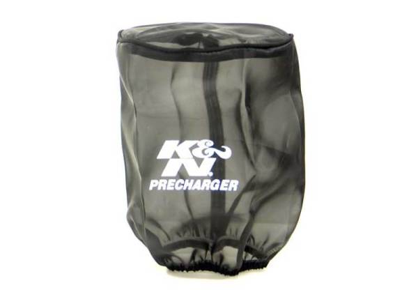 K&N Engineering - K&N Engineering Universal Precharger Round Straight Air Filter Wrap Black 5in ID x 7in Height - 22-8044PK