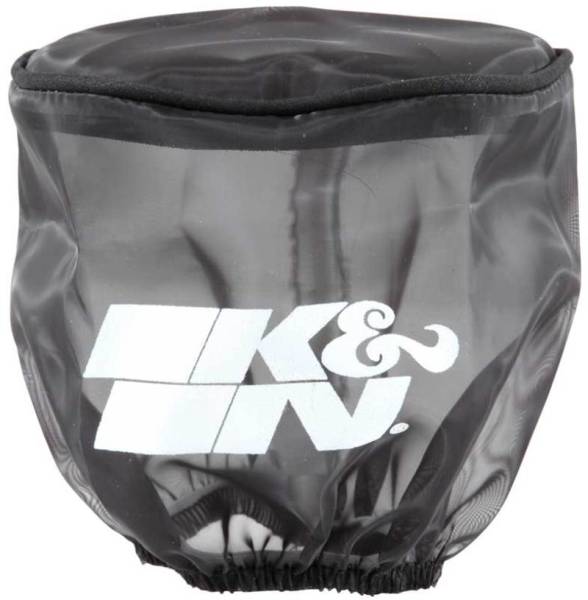 K&N Engineering - K&N Engineering Black DryCharger Round Straight Air Filter Wrap 4.5in ID x 4in H - RB-0900DK