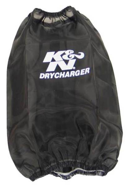 K&N Engineering - K&N Engineering Drycharger Black Air Filter Wrap - Round Tapered - RC-3690DK