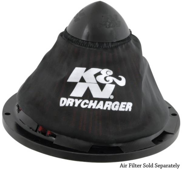 K&N Engineering - K&N Engineering RC-5020 Black DryCharger Air Filter Wrap - RC-5052DK