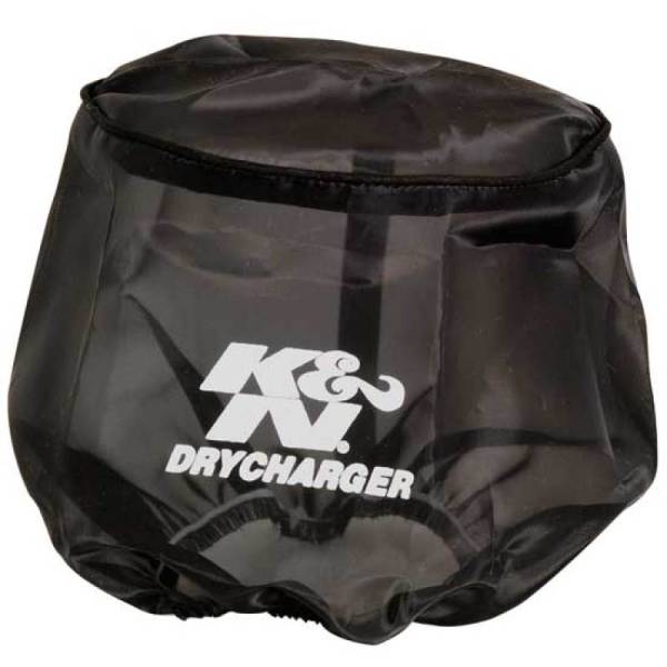 K&N Engineering - K&N Engineering Drycharger Round Tapered Black Filter Wrap - RC-5173DK