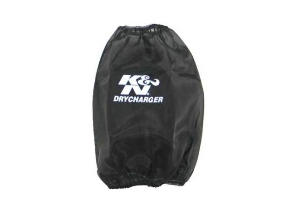 K&N Engineering - K&N Engineering Black Drycharger Round Tapered Custom Air Filter Wrap - RF-1041DK