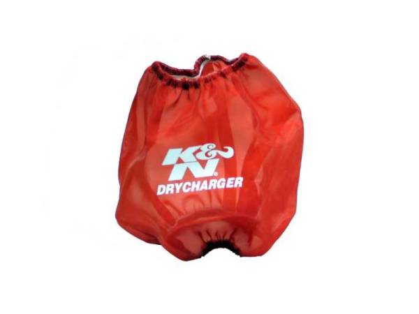 K&N Engineering - K&N Engineering Drycharger Round Tapered Red Air Filter Wrap - RF-1042DR