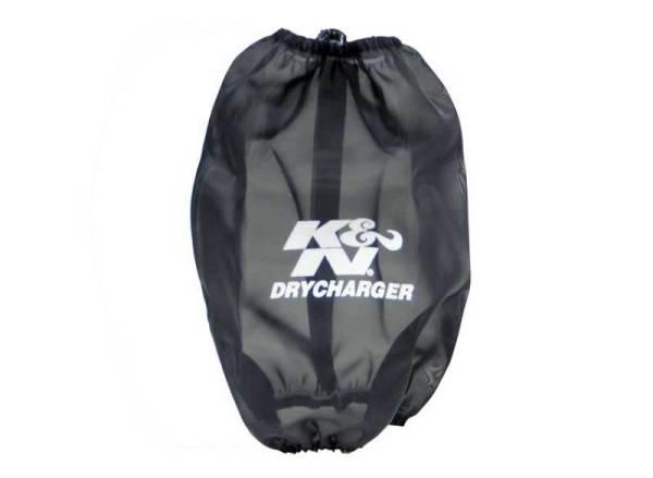 K&N Engineering - K&N Engineering Drycharger Round Tapered Black Filter Wrap (Custom) - RF-1045DK