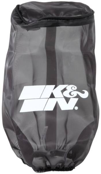 K&N Engineering - K&N Engineering Filter Wrap Drycharger Oval Tapered Black - 3.25in Base I/S Width x 2.5in Top I/S Width x 7in H - SN-2560DK