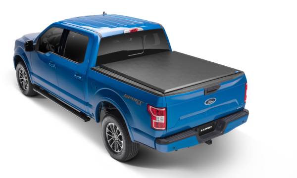 LUND - LUND 99-07 Ford F250/F350/F450 Super Duty (8ft bed) Genesis Roll Up Tonneau Cover - Black - 960253