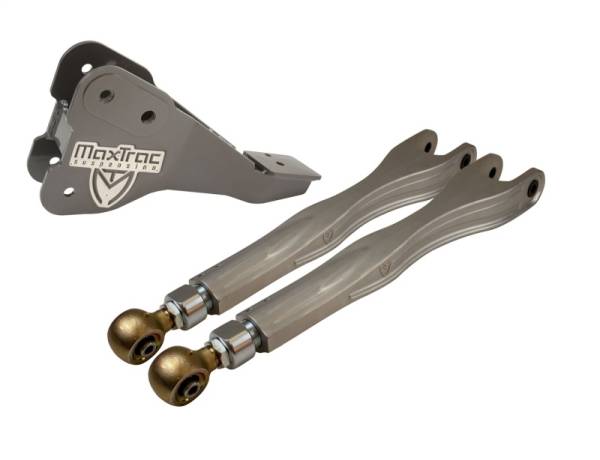 Maxtrac - Maxtrac 17-19 Ford F-250/350 4WD Dually 4in & 6in Lift Kit - Front Driver 4-Link Arms/Brackets - 943300-3