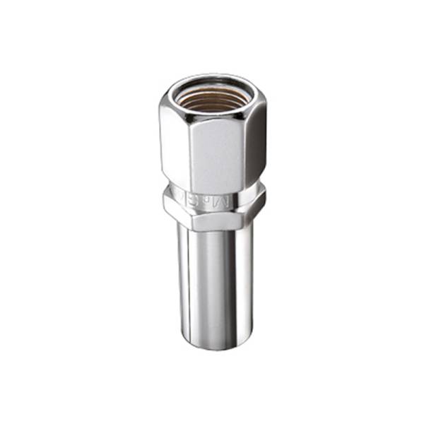 McGard - McGard Hex Lug Nut (Drag Racing X-Long Shank) 1/2-20 / 13/16 Hex / 2.475in. L (Box of 100) - Chrome - 69300