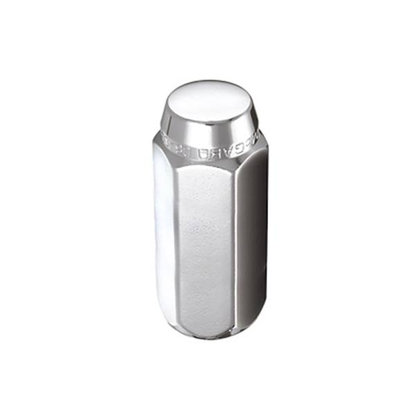 McGard - McGard Hex Lug Nut (Cone Seat / Duplex) M14X2.0 / 13/16 Hex / 2.25in. Length (Box of 100) - Chrome - 69420