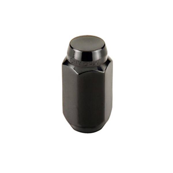 McGard - McGard Hex Lug Nut (Cone Seat) M14X1.5 / 22mm Hex / 1.635in. Length (Box of 144) - Black - 69472