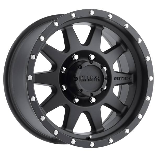 Method Wheels - Method Wheels MR301 The Standard 16x7 0mm Offset 8x6.5 130.81mm CB Matte Black Wheel - MR30167080500