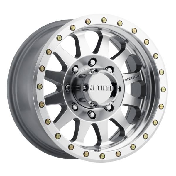 Method Wheels - Method Wheels MR304 Double Standard 17x8.5 0mm Offset 8x170 130.81mm CB Machined/Clear Coat Wheel - MR30478587300