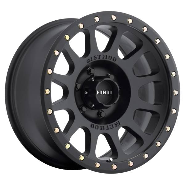 Method Wheels - Method Wheels MR305 NV 20x10 -18mm Offset 6x5.5 108mm CB Matte Black Wheel - MR30521060518N