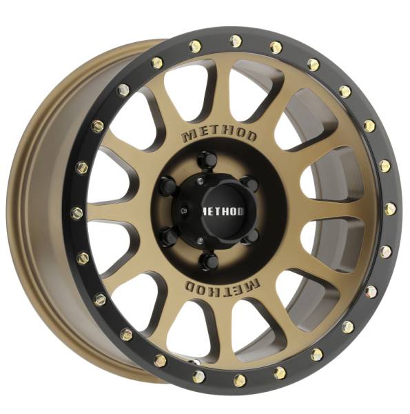 Method Wheels - Method Wheels MR305 NV 20x9 +18mm Offset 6x135 94mm CB Method Bronze/Black Street Loc Wheel - MR30529016918