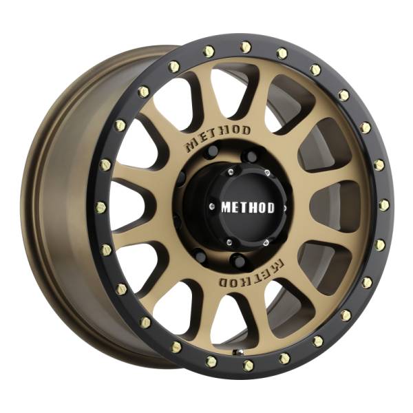 Method Wheels - Method Wheels MR305 NV 20x9 +18mm Offset 8x6.5 130.81mm CB Method Bronze/Black Street Loc Wheel - MR30529080918