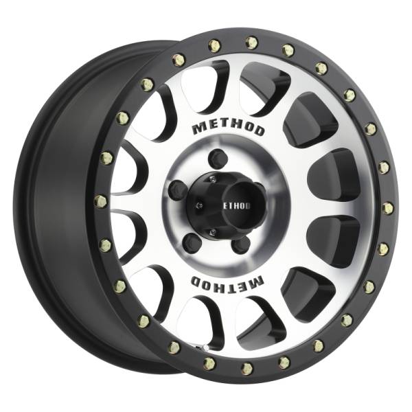 Method Wheels - Method Wheels MR305 NV 16x8 0mm Offset 5x4.5 83mm CB Machined/Black Street Loc Wheel - MR30568012300