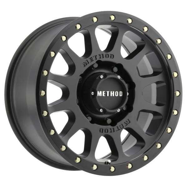Method Wheels - Method Wheels MR305 NV HD 17x8.5 0mm Offset 8x170 130.81mm CB Matte Black Wheel - MR30578587500H