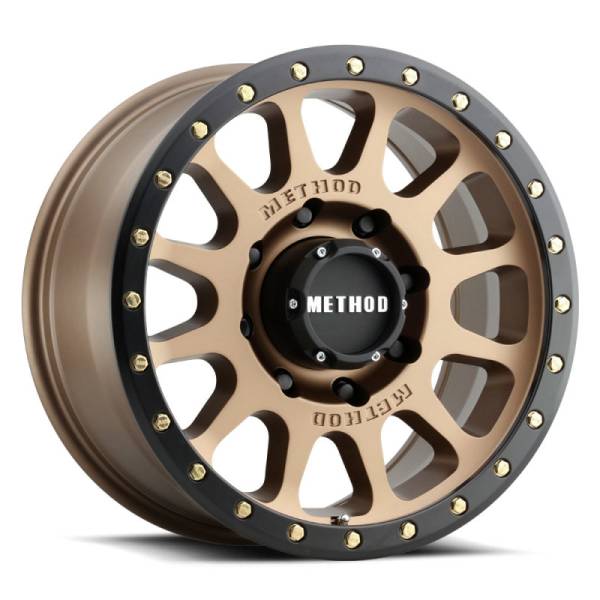 Method Wheels - Method Wheels MR305 NV HD 18x9 +18mm Offset 8x170 130.81mm CB Method Bronze/Black Street Loc Wheel - MR30589087918H