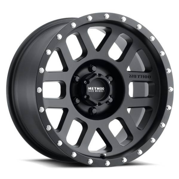 Method Wheels - Method Wheels MR306 Mesh 18x9 -12mm Offset 6x5.5 108mm CB Matte Black Wheel - MR30689060512N