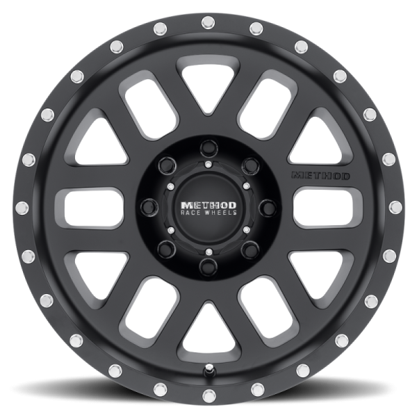 Method Wheels - Method Wheels MR306 Mesh 18x9 +18mm Offset 8x170 130.81mm CB Matte Black Wheel - MR30689087518