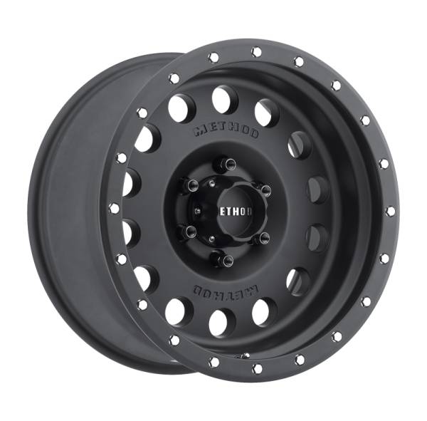 Method Wheels - Method Wheels MR307 Hole 17x8.5 0mm Offset 6x135 94mm CB Matte Black Wheel - MR30778516500