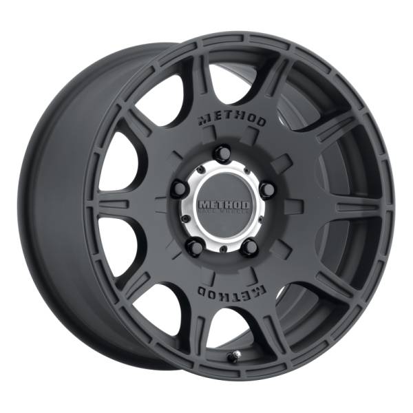 Method Wheels - Method Wheels MR308 Roost 17x8.5 0mm Offset 5x5 71.5mm CB Matte Black Wheel - MR30878550500