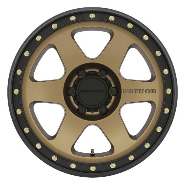 Method Wheels - Method Wheels MR310 Con6 17x8.5 +35mm Offset 6x5.5 106.25mm CB Method Bronze/Black Street Loc Wheel - MR31078560935