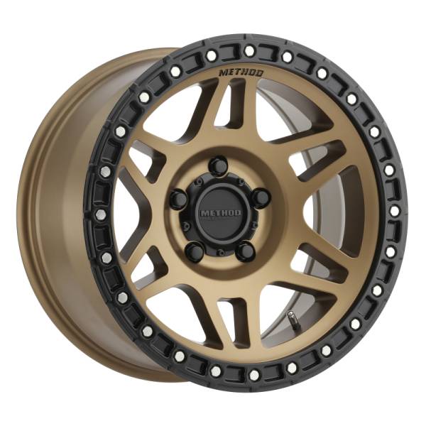 Method Wheels - Method Wheels MR312 17x8.5 0mm Offset 5x5 71.5mm CB Method Bronze/Black Street Loc Wheel - MR31278550900