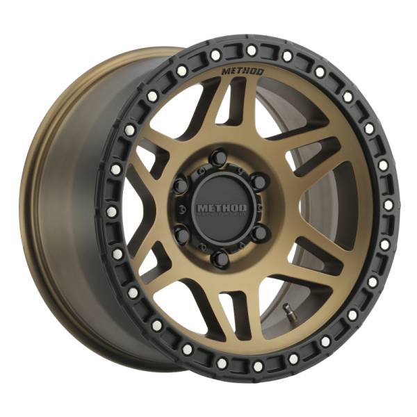 Method Wheels - Method Wheels MR312 18x9 +18mm Offset 6x5.5 106.25mm CB Method Bronze/Black Street Loc Wheel - MR31289060918