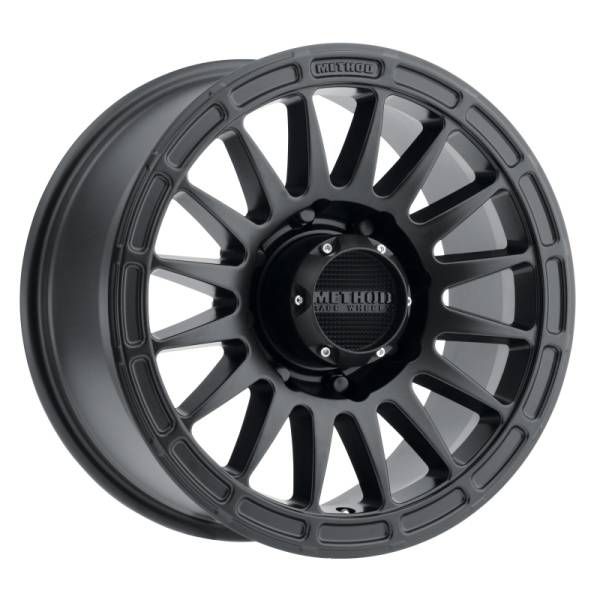 Method Wheels - Method Wheels MR314 18x9 +18mm Offset 8x6.5 130.81mm CB Matte Black Wheel - MR31489080518