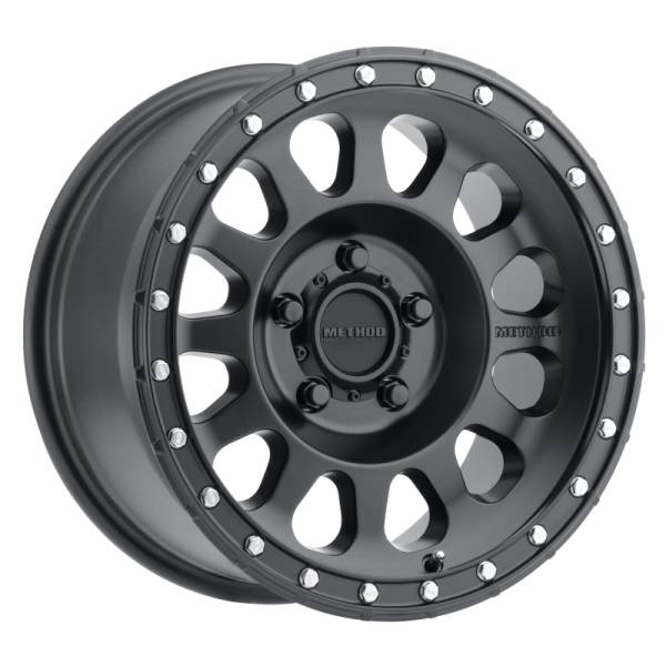 Method Wheels - Method Wheels MR315 17x8.5 0mm Offset 5x5 71.5mm CB Matte Black Wheel - MR31578550500