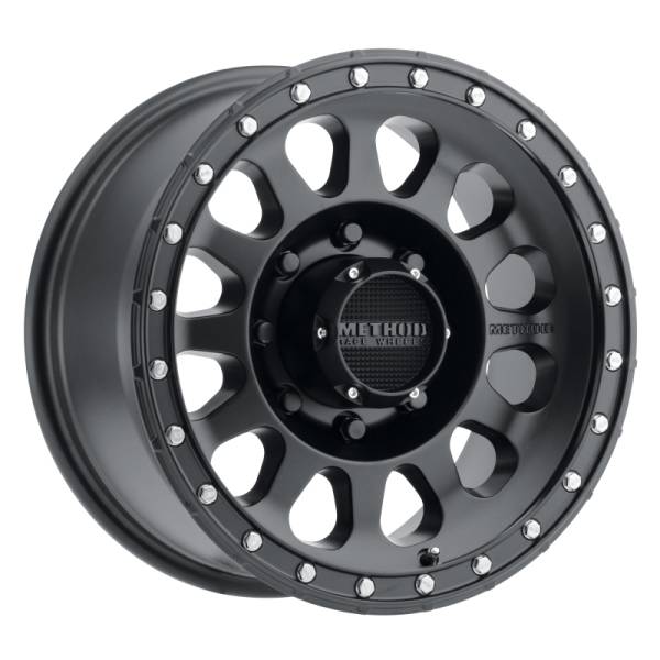 Method Wheels - Method Wheels MR315 18x9 +18mm Offset 8x170 130.81mm CB Matte Black Wheel - MR31589087518