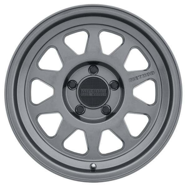 Method Wheels - Method Wheels MR316 17x8.5 0mm Offset 5x5 71.5mm CB Gloss Titanium Wheel - MR31678550800