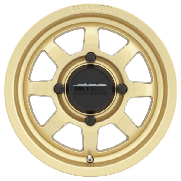 Method Wheels - Method Wheels MR410 14x7 4+3/+13mm Offset 4x156 132mm CB Gold Wheel - MR41047046143