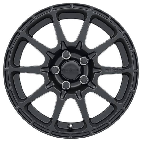 Method Wheels - Method Wheels MR501 VT-SPEC 2 15x7 +48mm Offset 5x100 56.1mm CB Matte Black Wheel - MR50157051548SC