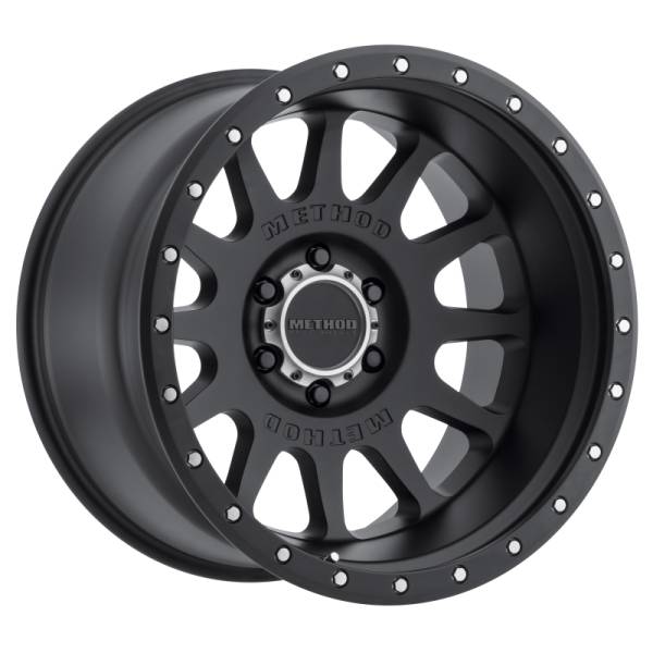 Method Wheels - Method Wheels MR605 NV 20x10 -24mm Offset 6x135 87mm CB Matte Black Wheel - MR60521016524N