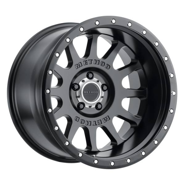 Method Wheels - Method Wheels MR605 NV 20x10 -24mm Offset 5x5.5 108mm CB Matte Black Wheel - MR60521055524N