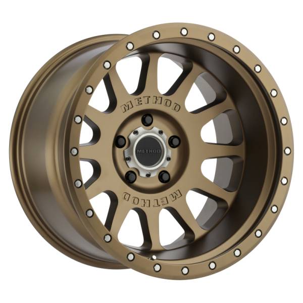 Method Wheels - Method Wheels MR605 NV 20x10 -24mm Offset 5x5.5 108mm CB Method Bronze Wheel - MR60521055924N