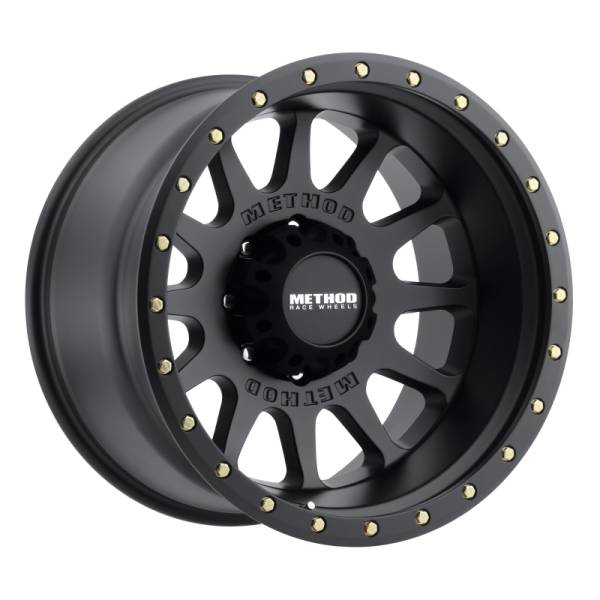 Method Wheels - Method Wheels MR605 NV 20x10 -24mm Offset 8x180 124.1mm CB Matte Black Wheel - MR60521088524N