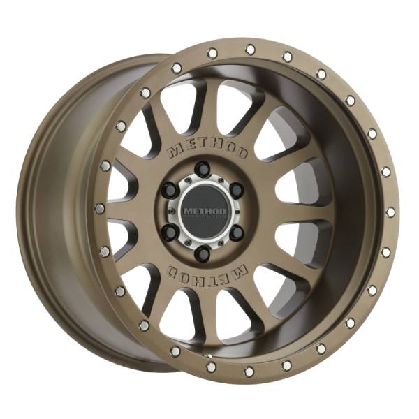 Method Wheels - Method Wheels MR605 NV 20x12 -52mm Offset 6x5.5 106.25mm CB Method Bronze Wheel - MR60521260952N