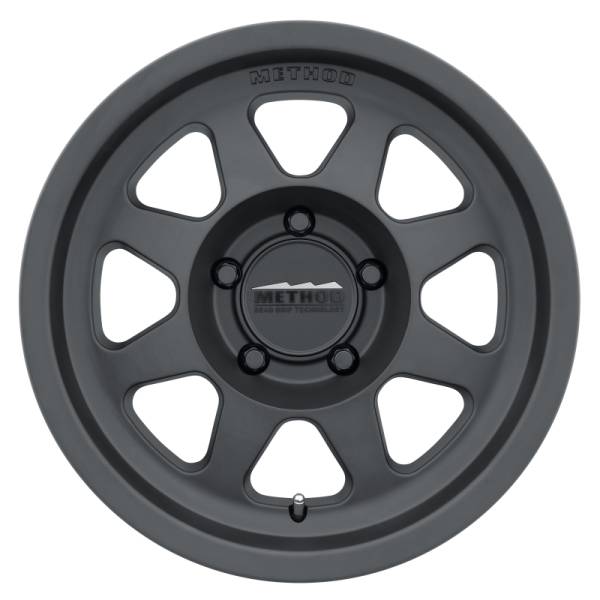 Method Wheels - Method Wheels MR701 17x7.5 +50mm Offset 5x130 78.1mm CB Matte Black Wheel - MR70177553550