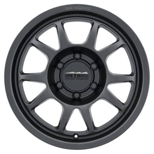 Method Wheels - Method Wheels MR702 17x7.5 +50mm Offset 6x130 84.1mm CB Matte Black Wheel - MR70277563550