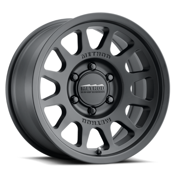 Method Wheels - Method Wheels MR703 17x8.5 +25mm Offset 6x135 87mm CB Matte Black Wheel - MR70378516525