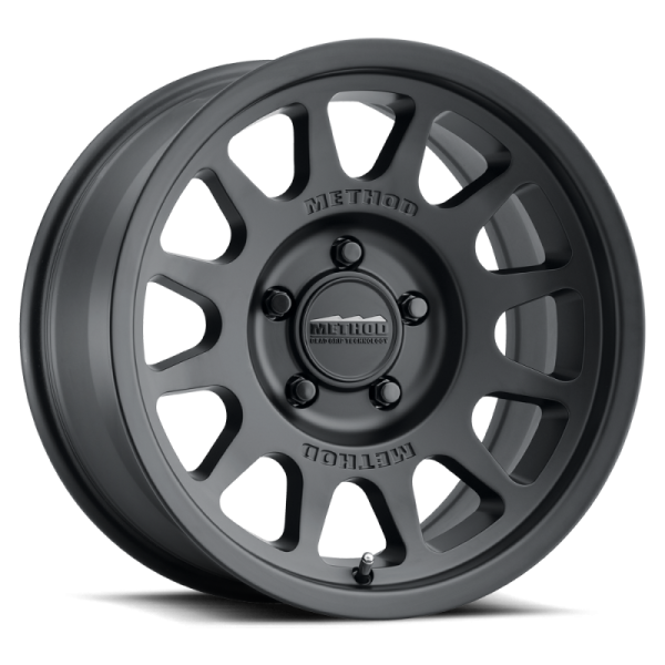 Method Wheels - Method Wheels MR703 17x8.5 +25mm Offset 5x5 71.5mm CB Matte Black Wheel - MR70378550525