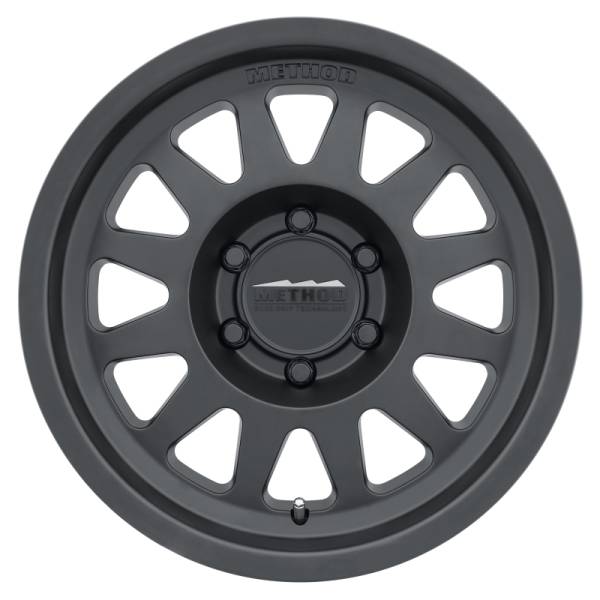 Method Wheels - Method Wheels MR704 16x8 0mm Offset 6x5.5 106.25mm CB Matte Black Wheel - MR70468060500