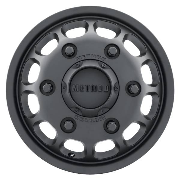 Method Wheels - Method Wheels MR901 - FRONT 16x5.5 +117mm Offset 6x205 161.04mm CB Matte Black Wheel - MR901655925117
