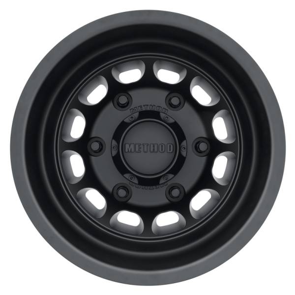 Method Wheels - Method Wheels MR901 - REAR 16x5.5 -138mm Offset 6x205 161.04mm CB Matte Black Wheel - MR901655925138N